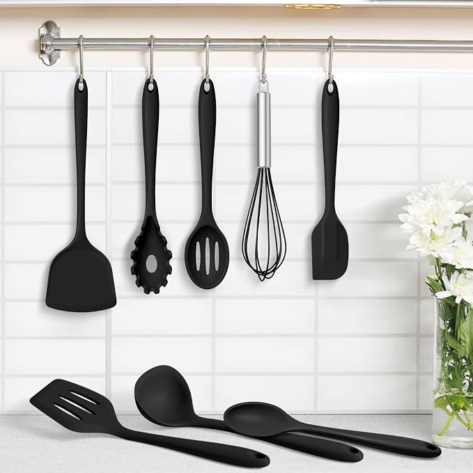 TeamFar 8 PCS Silicone Cooking Utensils - Image 7