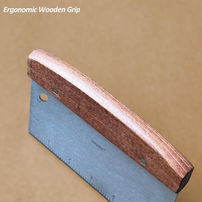 Vovoly Multipurpose Bench Scraper Kitchen Utensil - Image 5