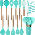 MIBOTE Silicone Cooking Kitchen Utensils Set by MIBOTE