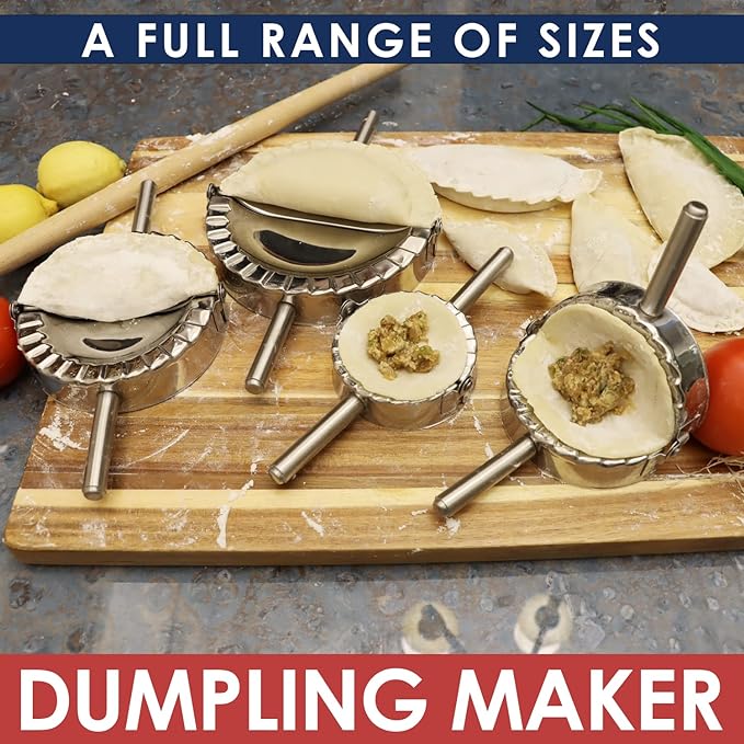 Best Utensils Stainless Steel Ravioli Mould Pierogi Dumpling Maker Wrapper - Image 5