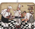 Fat Chef Dish Drying Mat For Kitchen Counter 18x24 Inch Microfiber Absorbent by Kawani