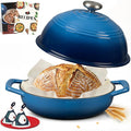 Overmont Enameled Cast Iron Bread Oven - 6QT Bread Dutch Oven by Overmont