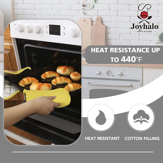 Joyhalo 5 Pack Heat Resistant Pot Holders - Image 2