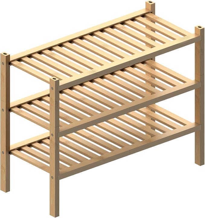 ROMGUAR CRAFT (Thick Bamboo Shoe Rack - Image 7