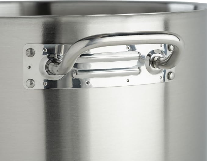 Winware Stainless Steel 32 Quart Stock Pot - Image 3