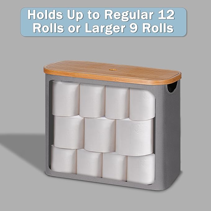 efluky Toilet Paper Storage, Toilet Paper Basket - Image 4