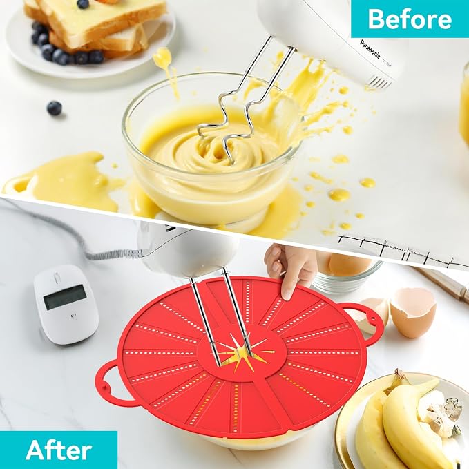 Silicone Splatter Screen for Frying Pan, Foldable Splash Guard, Heat-Resistant - Image 7