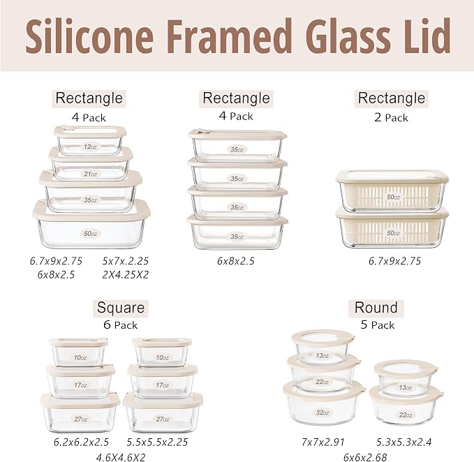 Urban Green Glass Food Storage Containers - Image 4