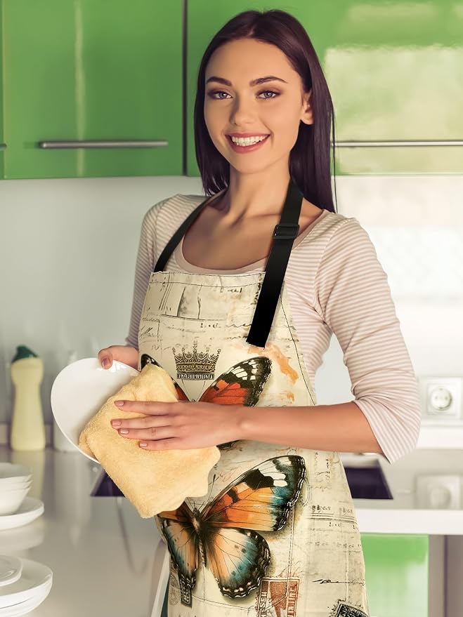 Bencailor 6 Pcs Spring Kitchen Aprons - Image 4