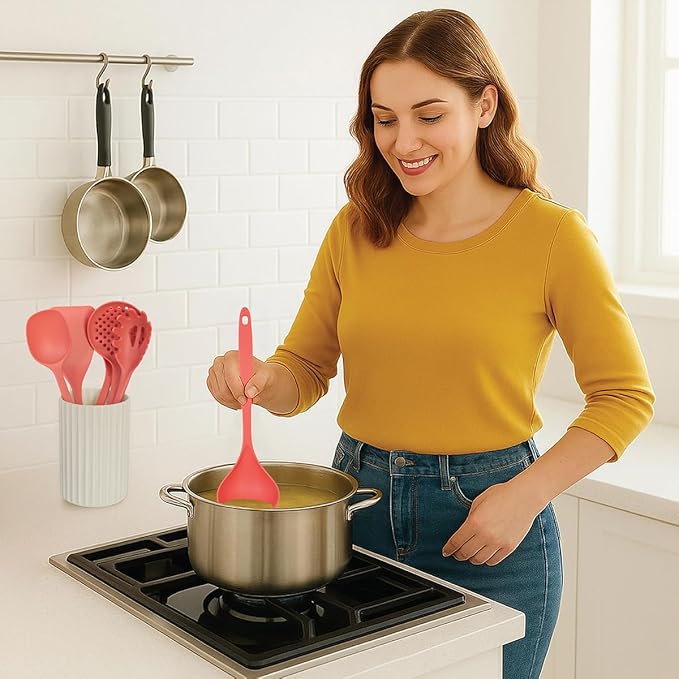 Glad Kitchen Utensils Set, Spaghetti Server, and Turner Spatula Set - Image 6