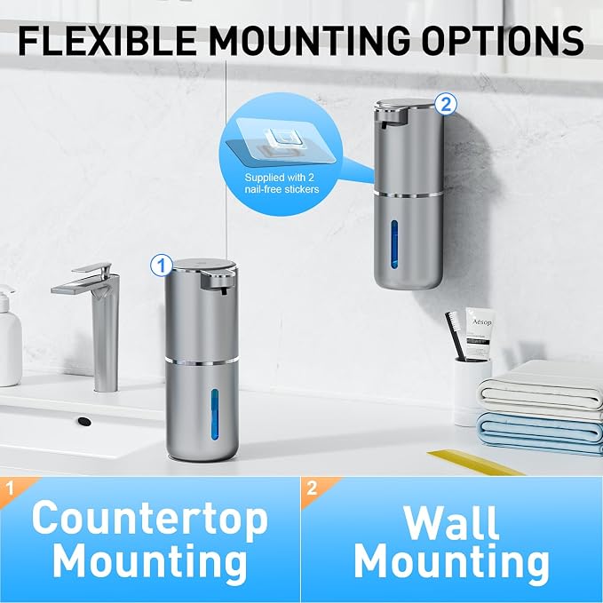 Fantictas Automatic Soap Dispenser Touchless Automatic Liquid Soap Dispenser 4 - Image 4