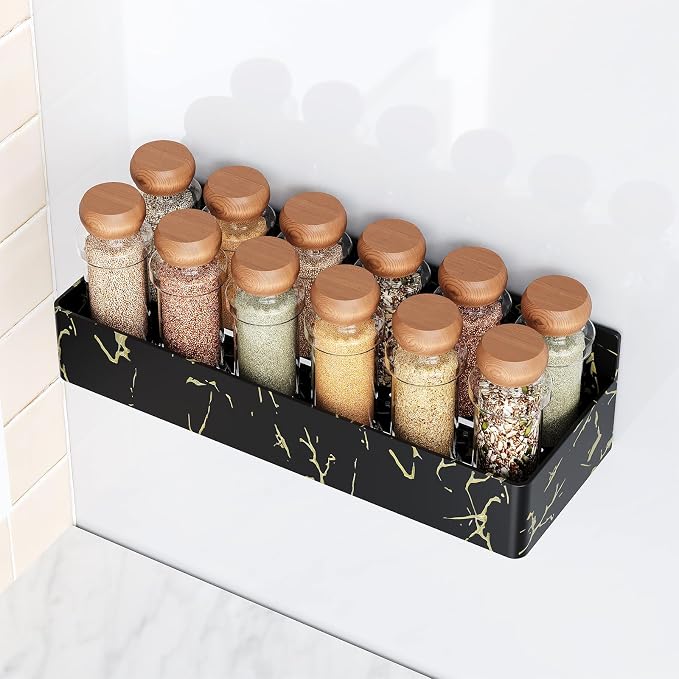 Mystozer Magnetic Spice Rack for Refrigerator, Kitchen Organizer and Storage - Image 4