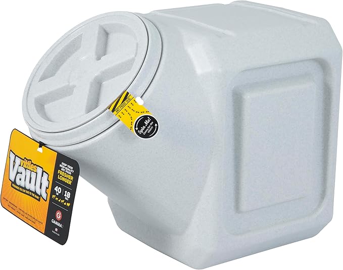 Gamma2 Vittles Vault Outback Airtight Pet Food Container, 40 Pounds by Gamma2