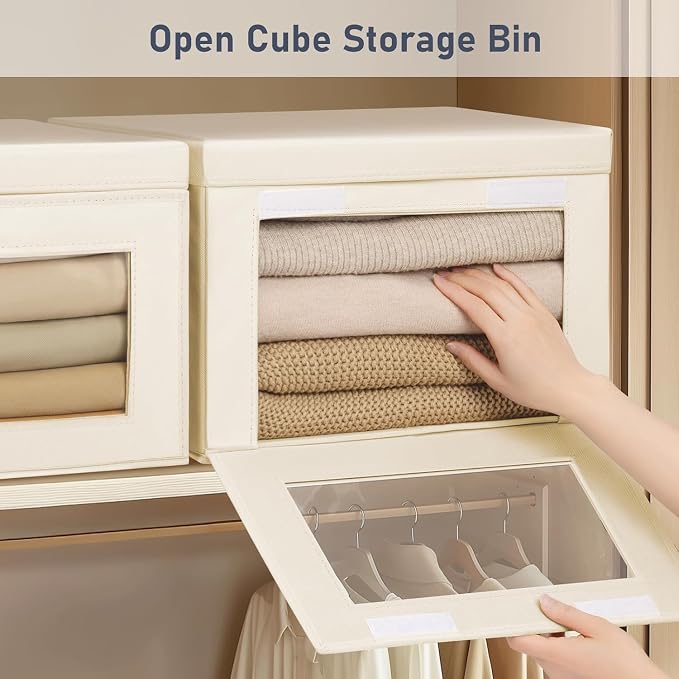 DIMJ Storage Bins with Lids - Image 2