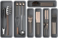 7 Pack Silicone Silverware Drawer Organizer, DIY Free Combination Kitchen by Follow