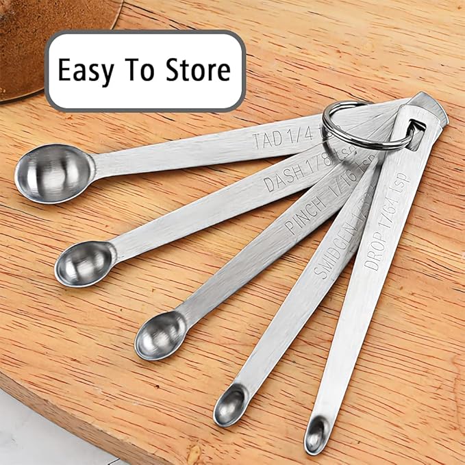 1PCS 1/64 Teaspoon Single Tiny Measuring Spoon, Small Individual Stainless - Image 4