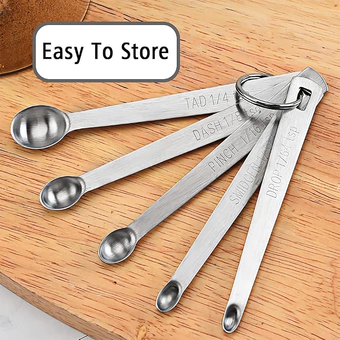 1PCS 1/4 Teaspoon Single Tiny Measuring Spoon, Small Individual Stainless Steel - Image 4