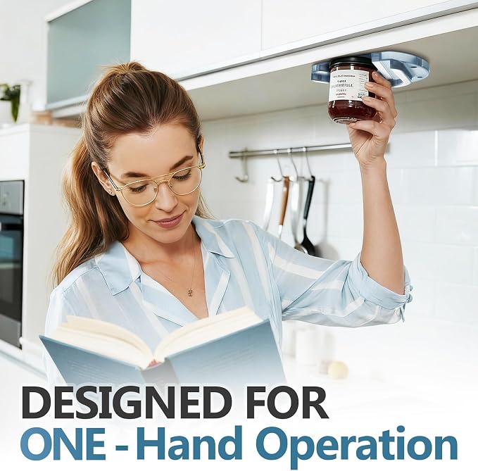 Mount-on Cabinet Jar Opener for Weak Hands, Seniors - Image 8