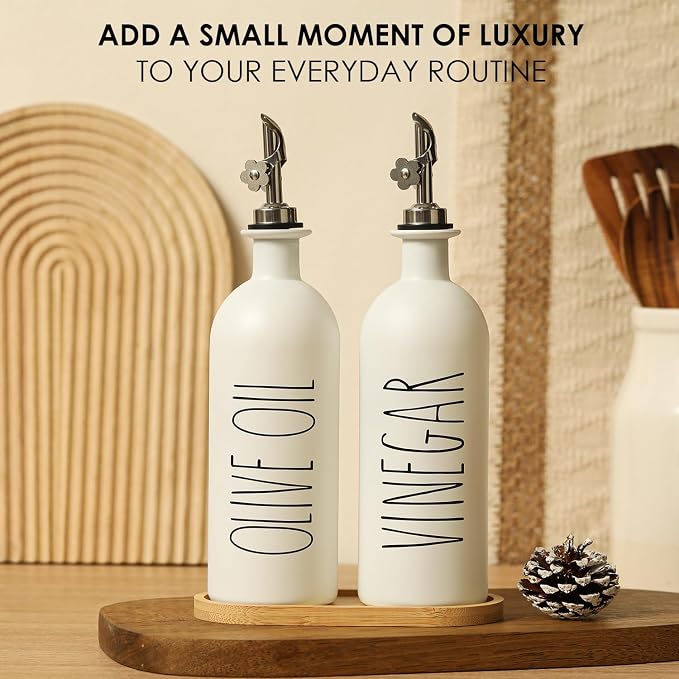 HOMCDALY 16oz Olive Oil Dispenser Bottles - Image 7