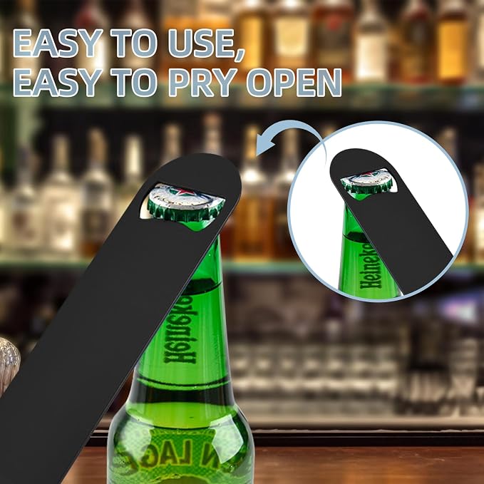 50 Pack Flat Beer Bottle Opener 7 inch Stainless Steel Flat Bottle Opener Beer - Image 4