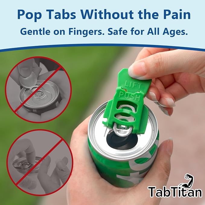 CanGuard 6-Pack Can Opener – Easy Open Drink Tab Toppers&Can Covers - Image 7