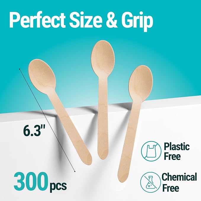 Disposable Wooden Spoons For Eating - Image 8