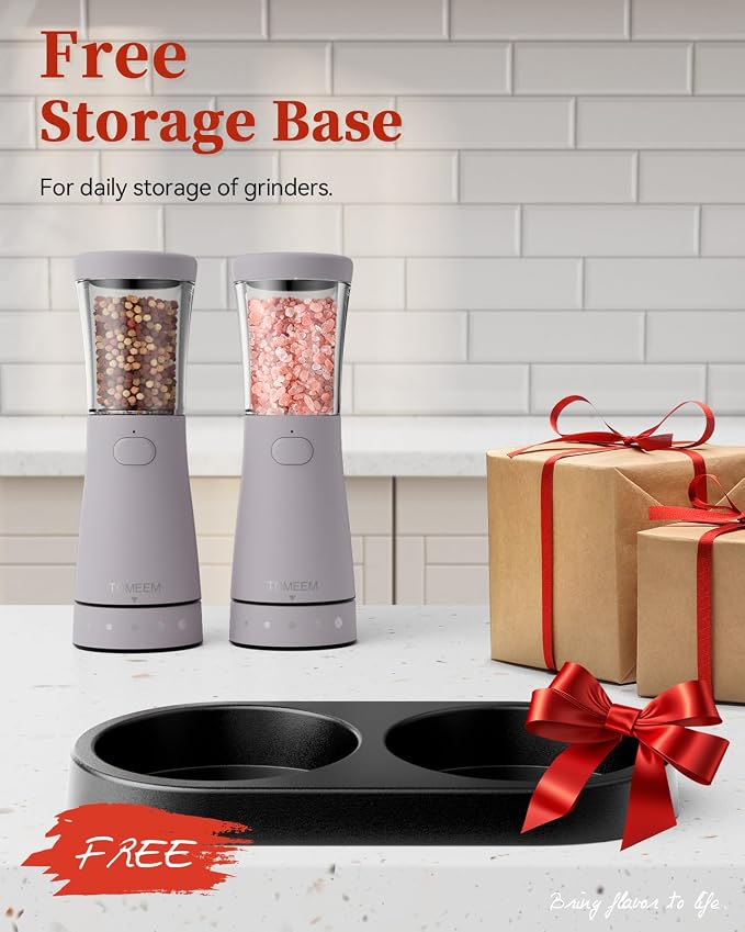 Electric Salt and Pepper Grinder Set - Image 9