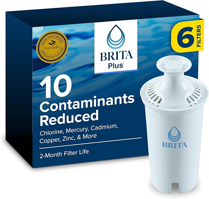 Brita Plus Water Filter, High-Density Replacement Filter by Brita