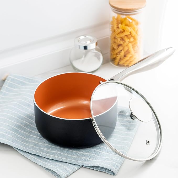MICHELANGELO 1 Quart Saucepan - Image 5