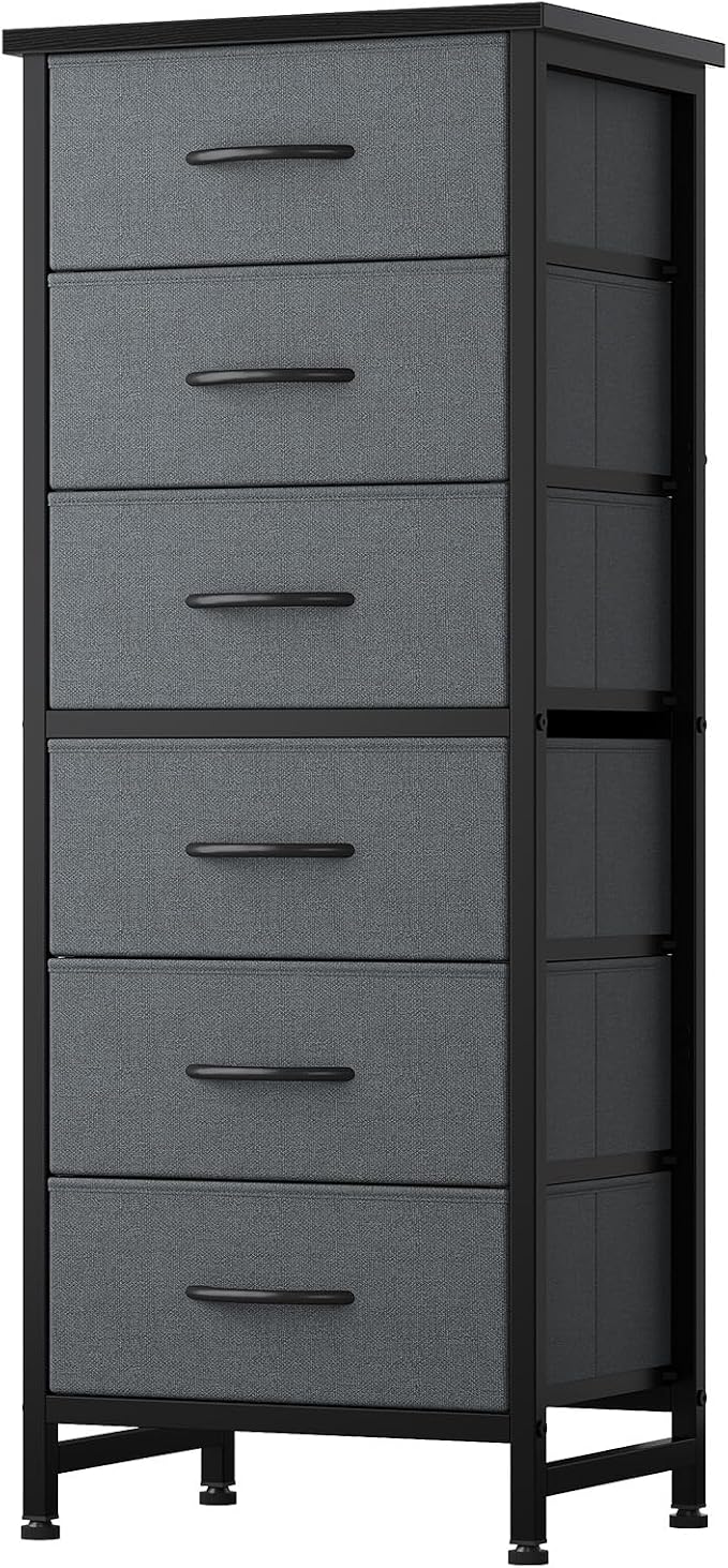 Sweetcrispy Tall Fabric Dresser by Sweetcrispy