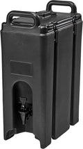 Camtainer 5 Gallon Capacity Black by CambroManufacturing