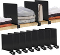 JOY DECOR 8 Pack Acrylic Matte Black Shelf Dividers by JOY+DECOR