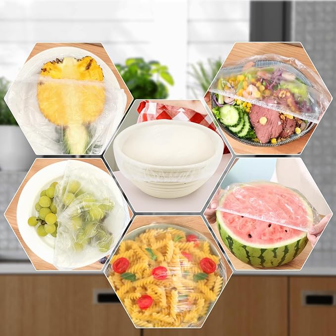 120pcs Shower Caps for Sourdough Bread, Reusable Bowl Covers for Proofing - Image 7