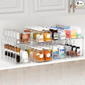 Yieach 2 Tier Sliding Spice Racks by Yieach