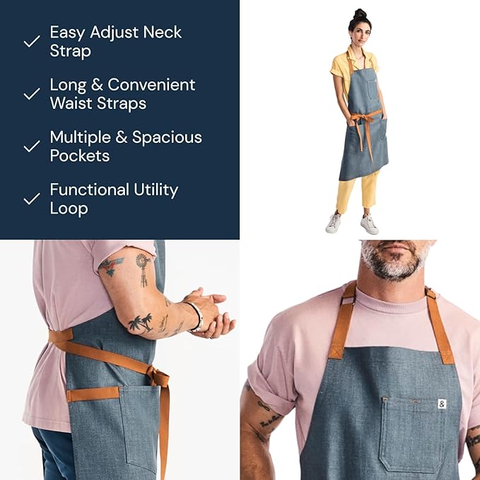 hedley & bennett Essential Apron - Image 4