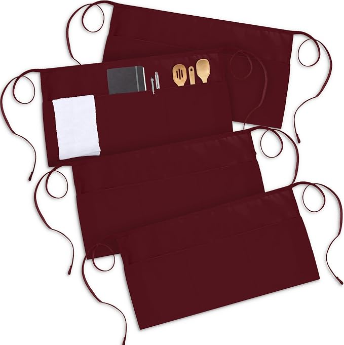 Utopia Wear 4 Pack Server Aprons - Image 5