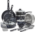 GreenLife 16 Piece Nonstick Cookware Set, Soft Grip Non-Toxic PFAS-Free Ceramic by GreenLife