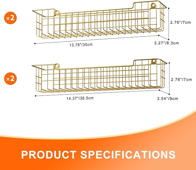 Spice Rack, Spice Holder Shelf Saving Space - Image 3