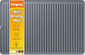 Songrey 28" x 18" Silicone Dish Drying Mat, Kitchen Counter Drying Pad by Unknown