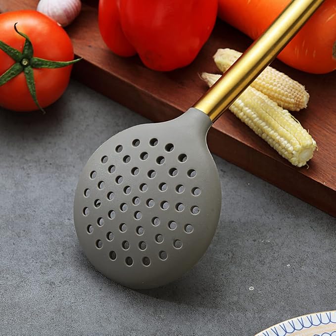 Gold Skimmer, Berglander Non-stick Silicone Strainer - Image 4