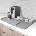 Silicone Coffee Mat, Fits Under Coffee Maker, Espresso Machine, Dish Rack by Garolue