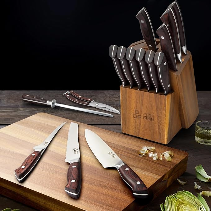 DDF iohEF Kitchen Knife Set, 16-Piece Knife Sets - Image 7