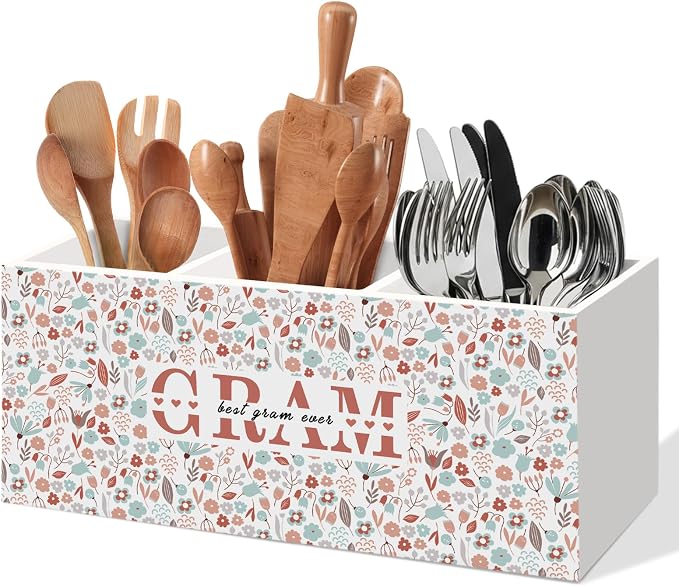 Best Gram Ever Gifts Kitchen Utensil Holder, Mothers Day Birthday Gift by Unknown