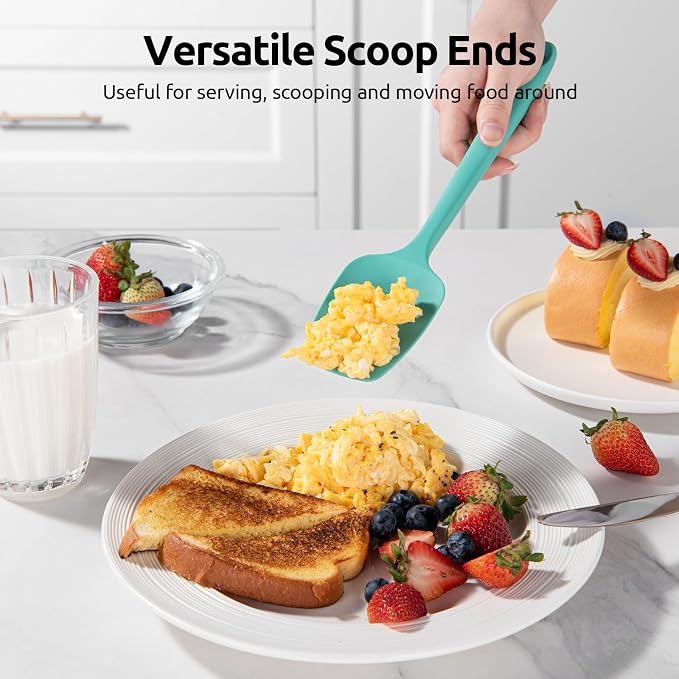 High Heat Resistant Silicone Spatula: U-Taste 600ºF Hot-Proof Food Grade Rubber - Image 7