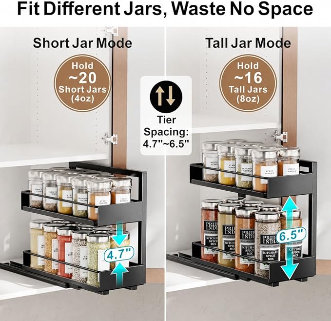 iSPECLE Pull Out Spice Rack - Image 4
