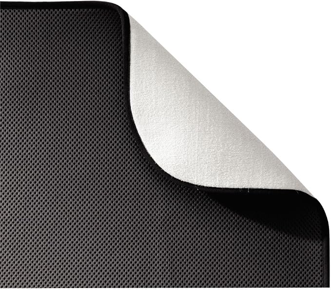 iDesign iDry Fabric Mini Kitchen Countertop Absorbent Dish Drying Mat - Image 4
