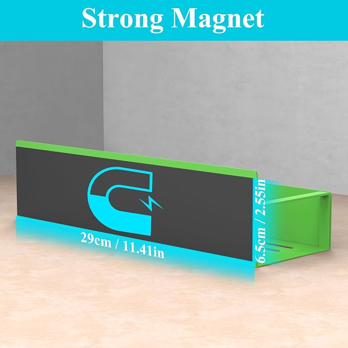 HuggieGems 4 Pack Magnetic Spice Storage Rack Organizer - Image 3