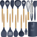 Silicone Cooking Utensils Set by oannao