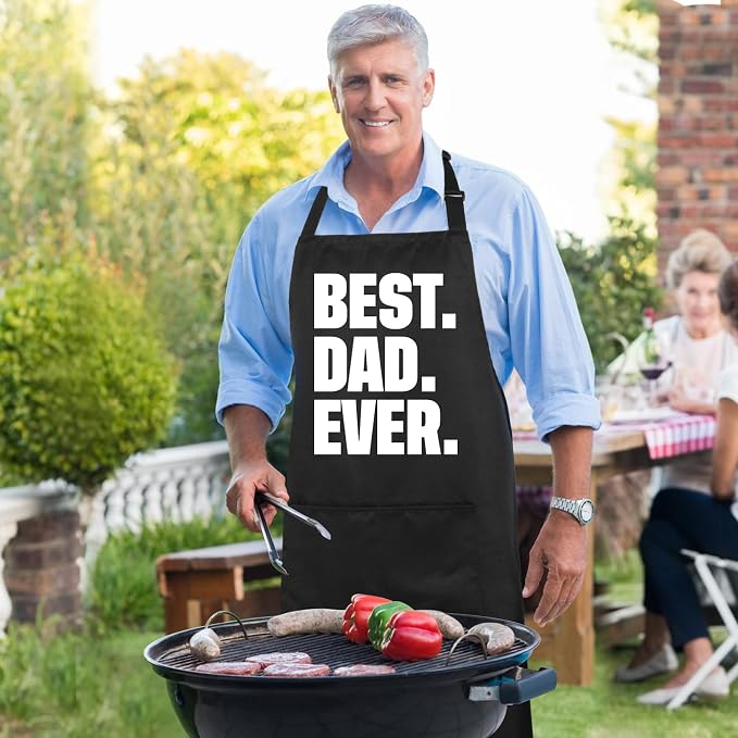 Xornis 100% Cotton Funny Apron for Men Women Adjustable Bib Aprons - Image 5