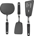 3 Piece Silicone Spatula Turner Set, Spatulas Silicone Heat Resistant Kitchen by Cohibon